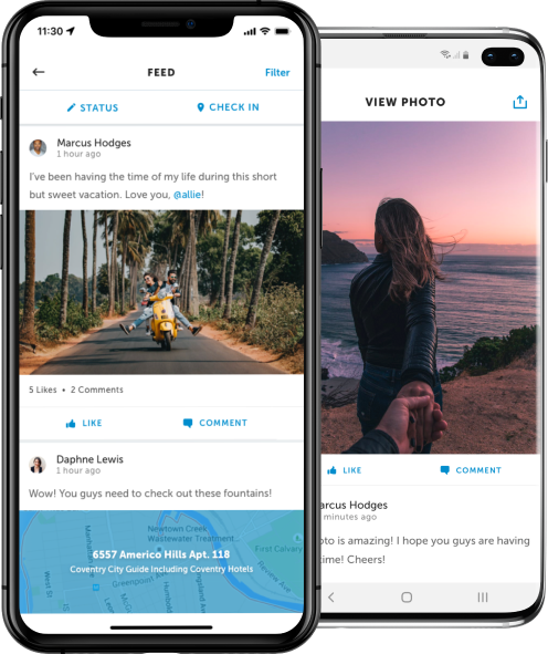 Social network app builder – Create a social media app Social media app builder